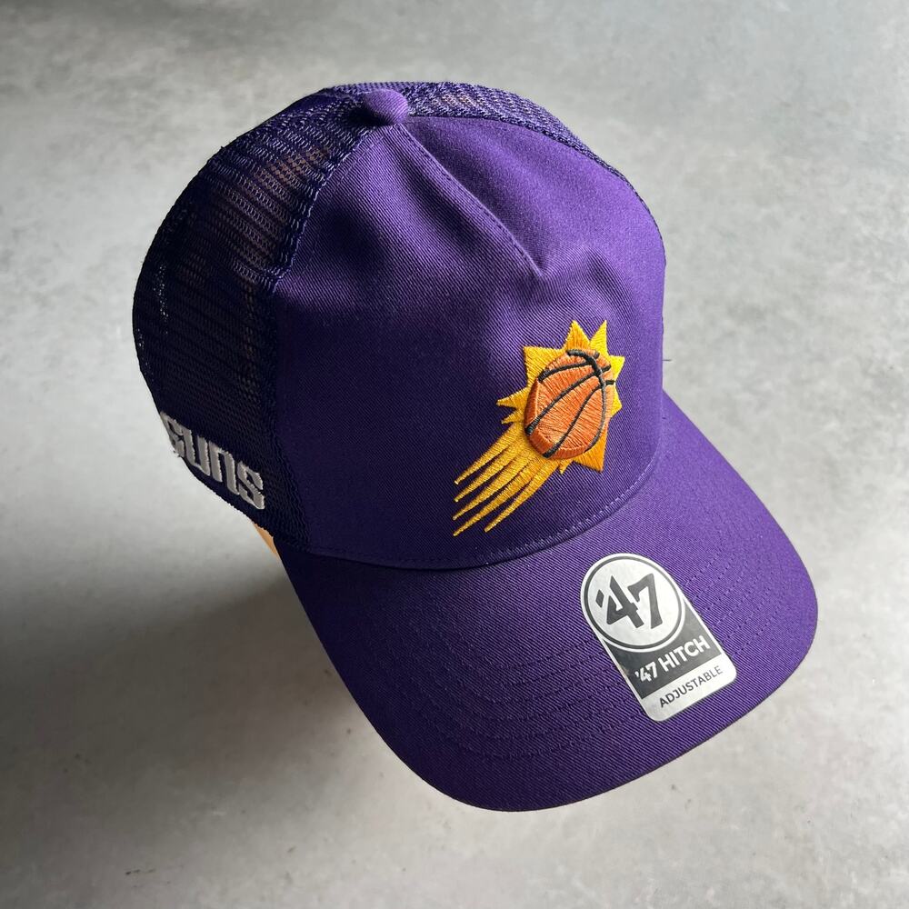 Phoenix Suns '47 MVP Trucker Hat NBA Purple Snapback Cap One Size NWT